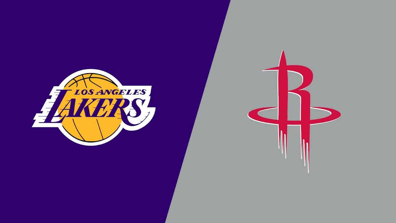 NBA - lakers x rockets