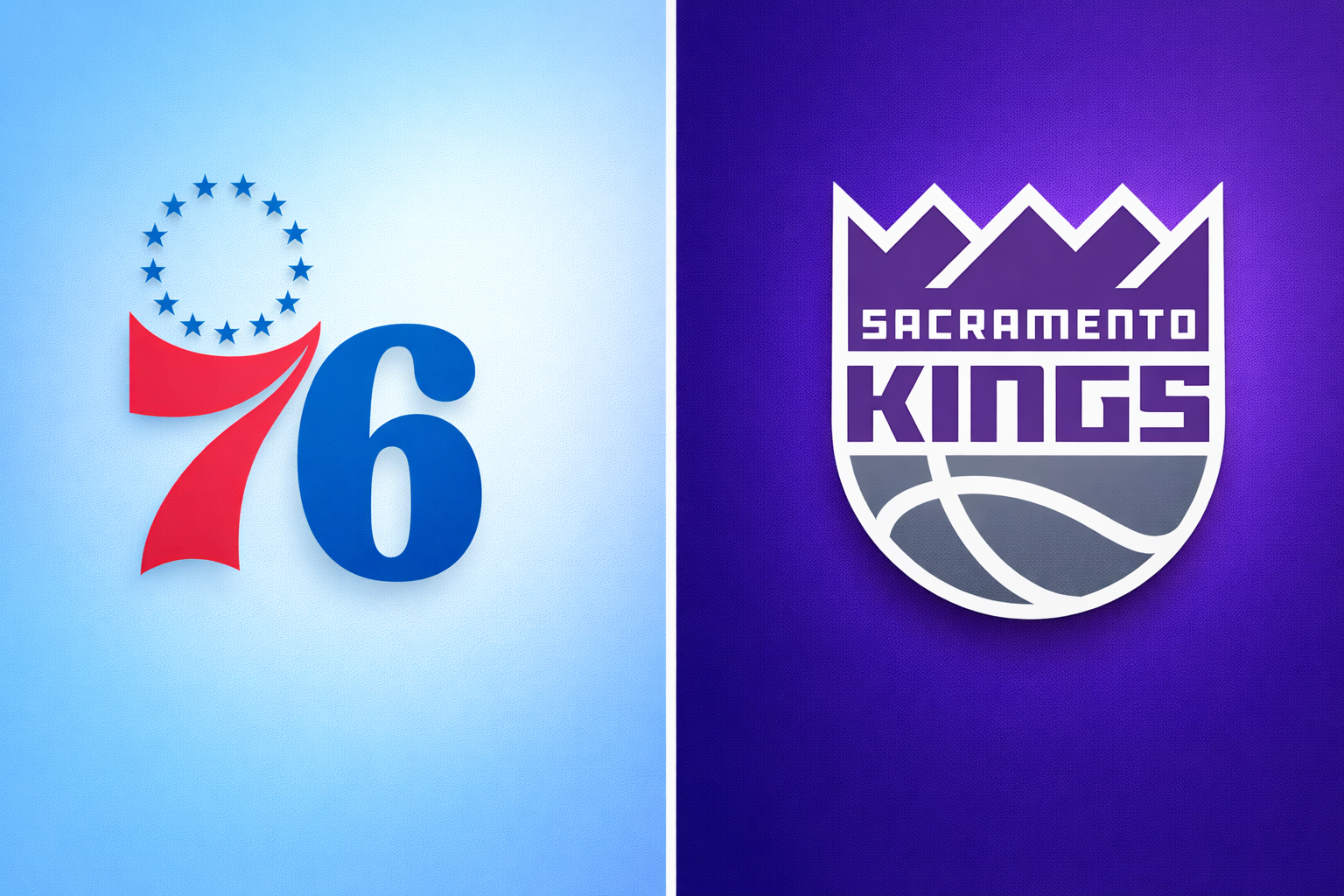 NBA - 76ers x Kings