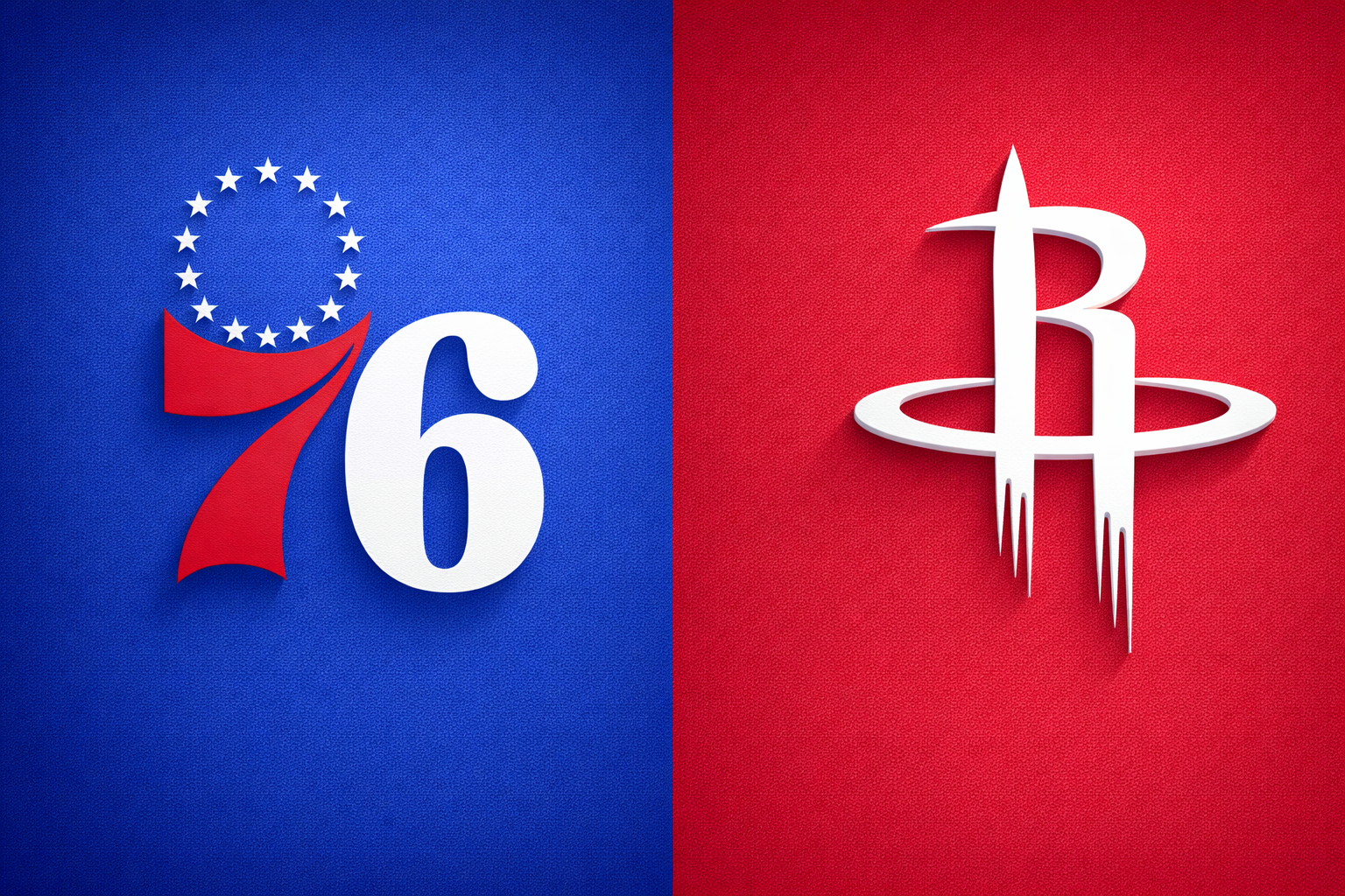 NBA - 76ers x Rockets