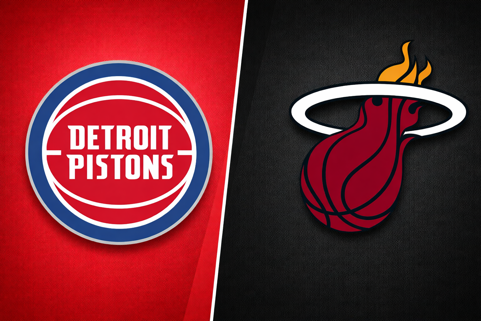 NBA - Pistons x Heat