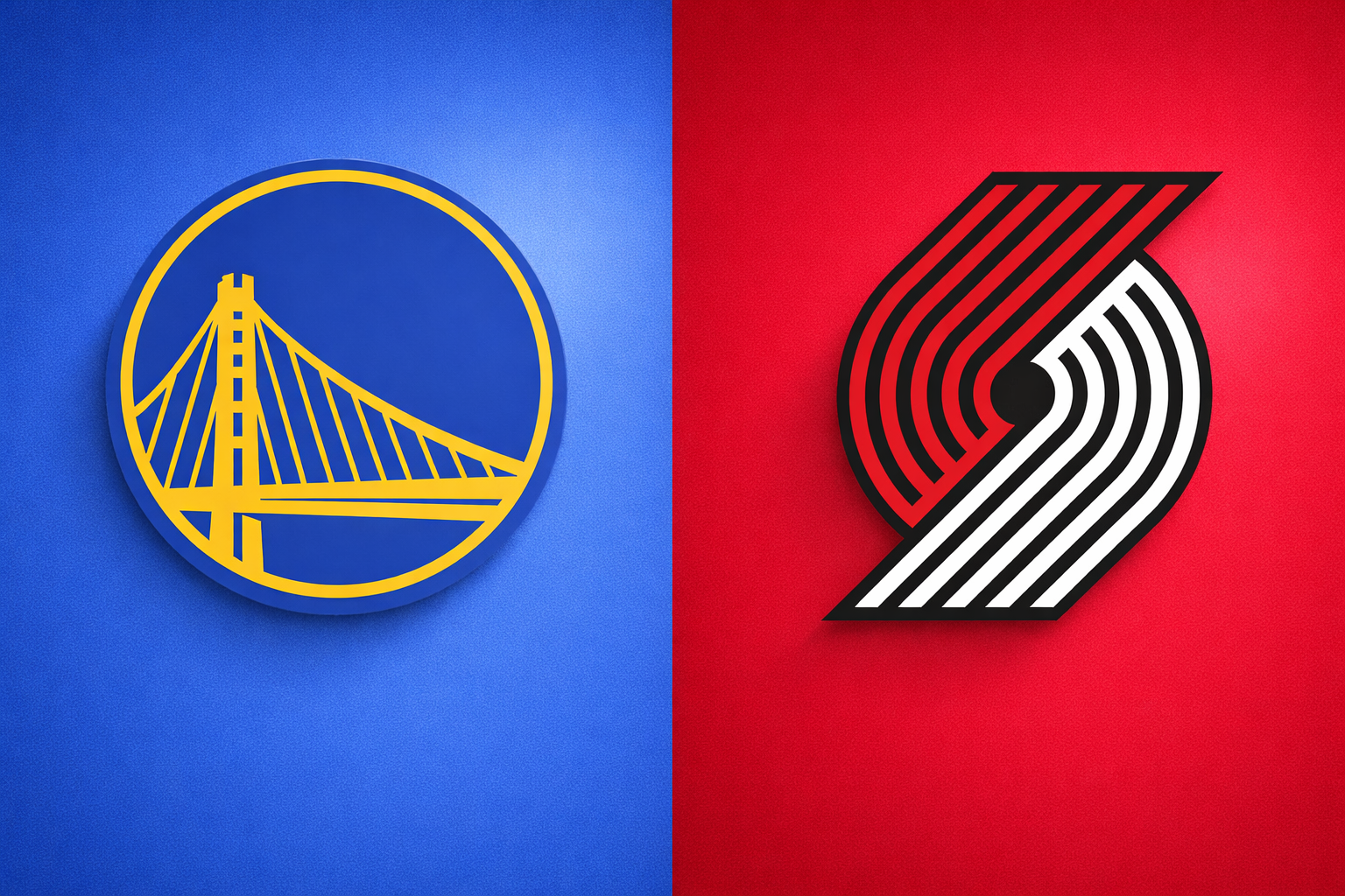 NBA -Warriors x Blazers